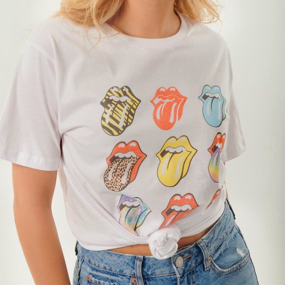 ROLLING STONES  •  Oversized Graphic Art Tee - Picture 3 of 4